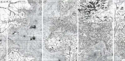Gerardus Mercator's original 1569 world map